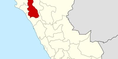 Mapa de cajamarca, Peru