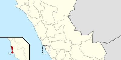 Mapa de callao, Peru