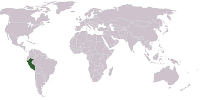 Mapa do Peru global