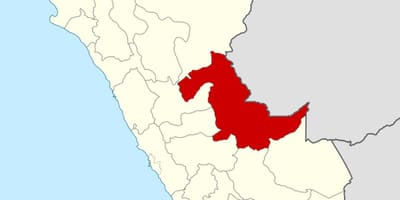 Mapa de pucallpa no Peru