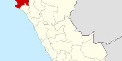 Mapa de piura, Peru